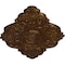 Ekena Millwork Piedmont Ceiling Medallion, Hand-Painted Root Beer Crackle, 37"W x 26"H x 1 3/8"P CM37X26PERBC - alternate 4